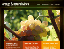 Tablet Screenshot of orange-wine.net
